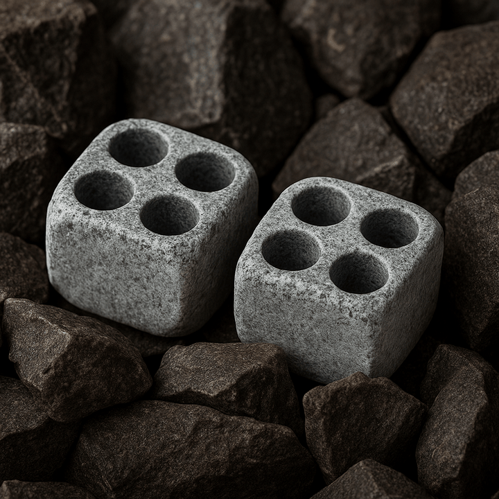 Hukka Finnish Soapstone Steam Stones - My Luxury Home Spa