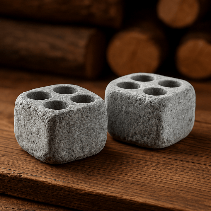 Hukka Finnish Soapstone Steam Stones - My Luxury Home Spa