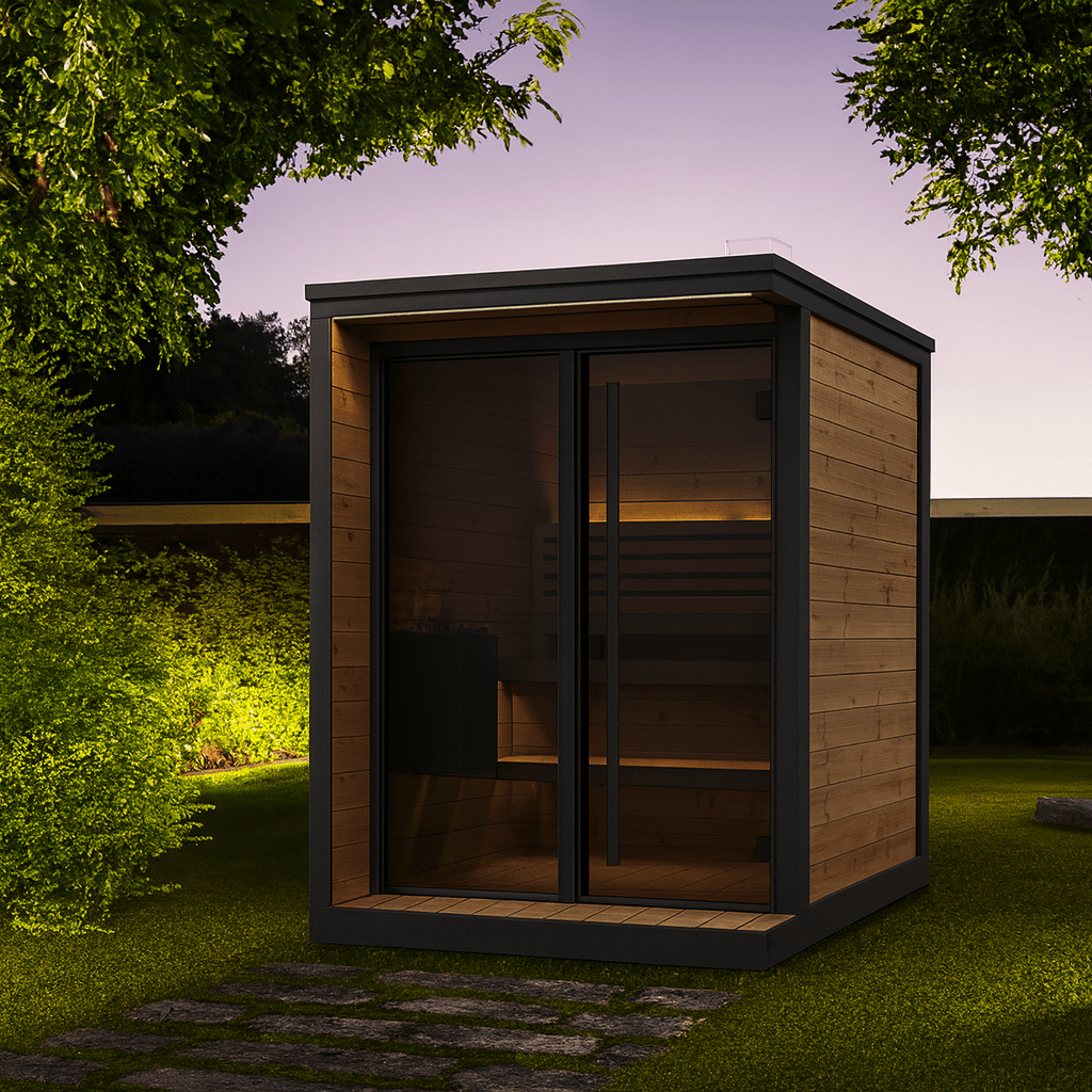 SaunaLife Model GL4 Garden Series Outdoor Home Sauna Kit - My Luxury Home Spa
