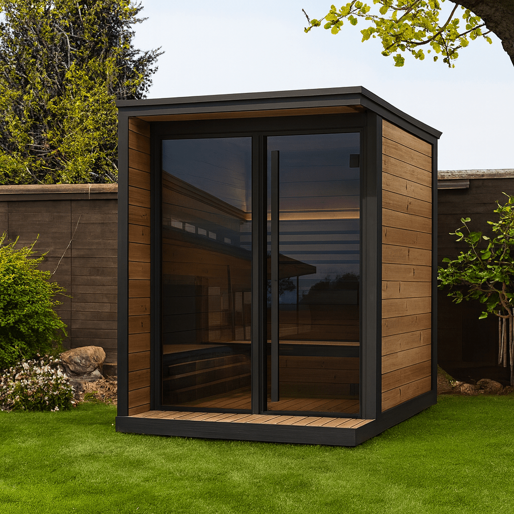 SaunaLife Model GL4 Garden Series Outdoor Home Sauna Kit - My Luxury Home Spa