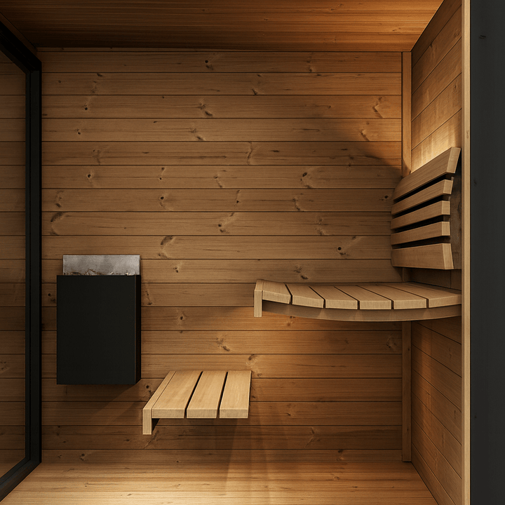 SaunaLife Model GL4 Garden Series Outdoor Home Sauna Kit - My Luxury Home Spa