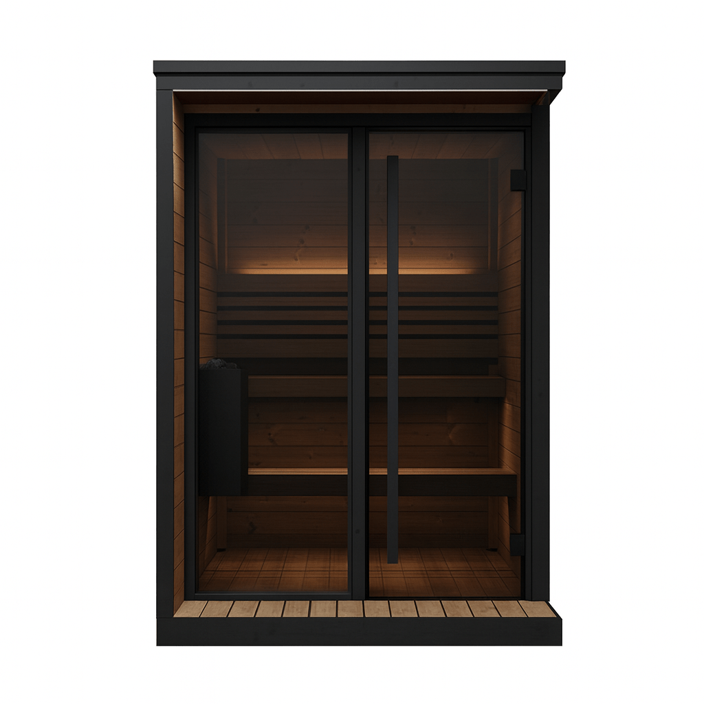 SaunaLife Model GL4 Garden Series Outdoor Home Sauna Kit - My Luxury Home Spa