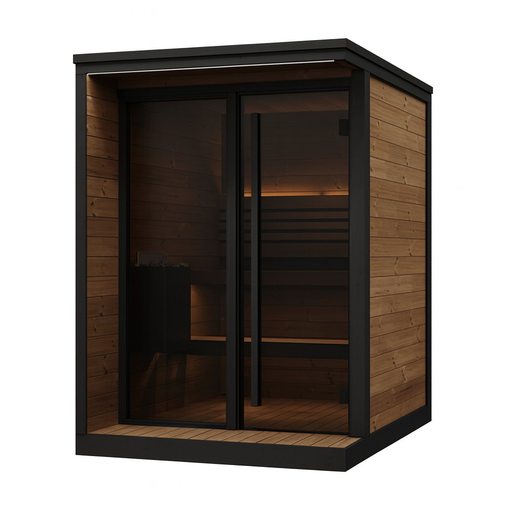 SaunaLife Model GL4 Garden Series Outdoor Home Sauna Kit - My Luxury Home Spa