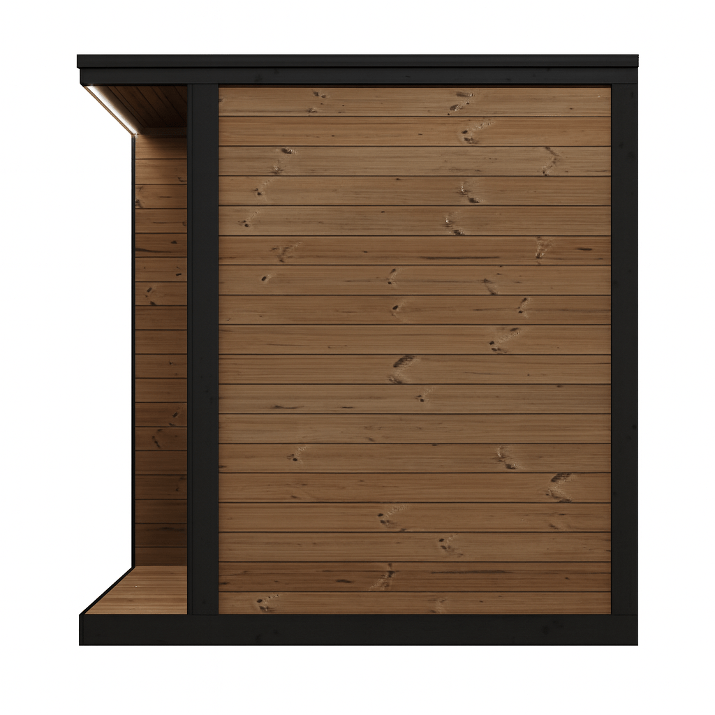 SaunaLife Model GL4 Garden Series Outdoor Home Sauna Kit - My Luxury Home Spa