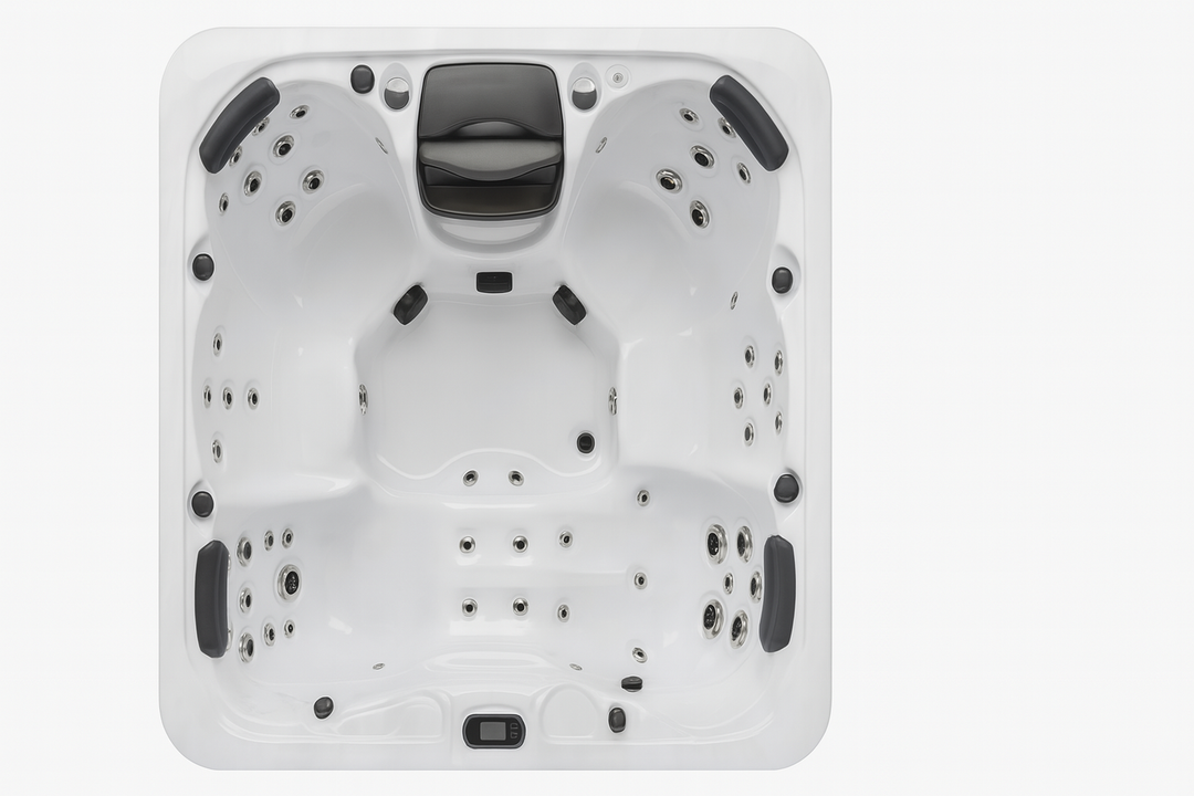 Luxury Spa premium outdoor hot tub with multiple jets and ergonomic seating for comfort