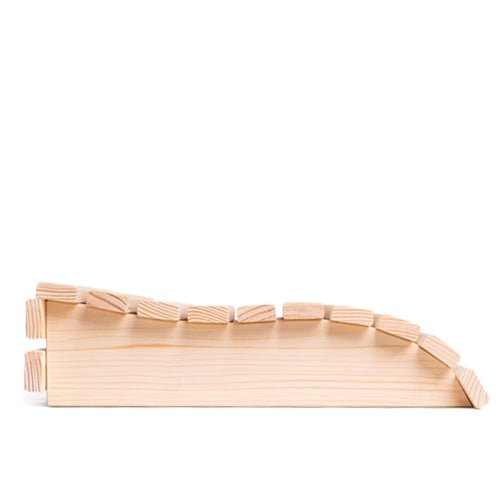 PROSAUNAS Contoured Wood Sauna Headrest - My Luxury Home Spa