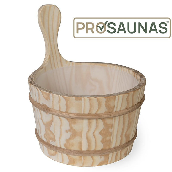 PROSAUNAS Wood Sauna Bucket - My Luxury Home Spa