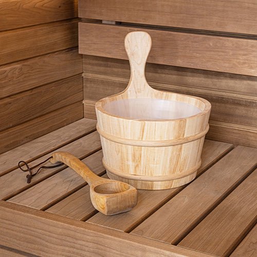 PROSAUNAS Wood Sauna Bucket - My Luxury Home Spa