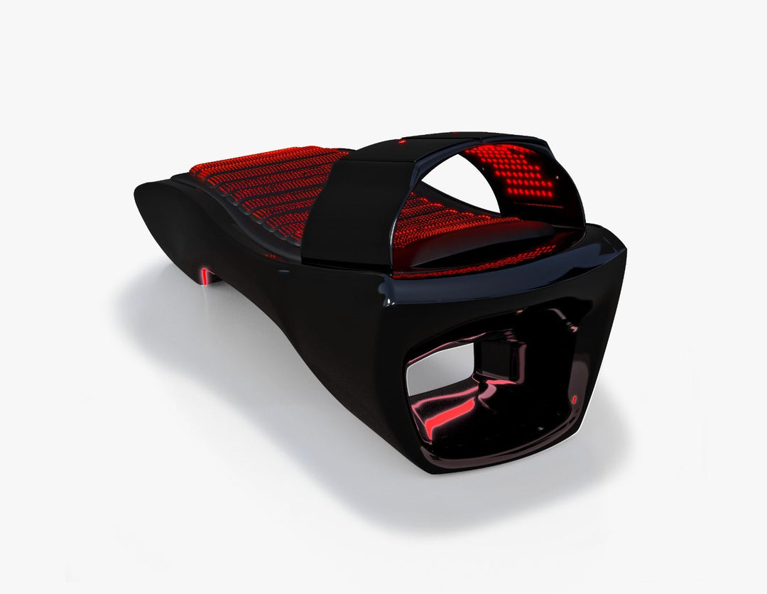 Vacuactivus red light therapy bed for home designed for effective muscle recovery and relaxation.