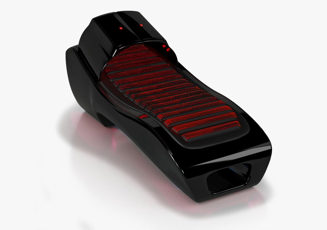 Vacuactivus red light therapy bed for home featuring a sleek design and advanced health benefits