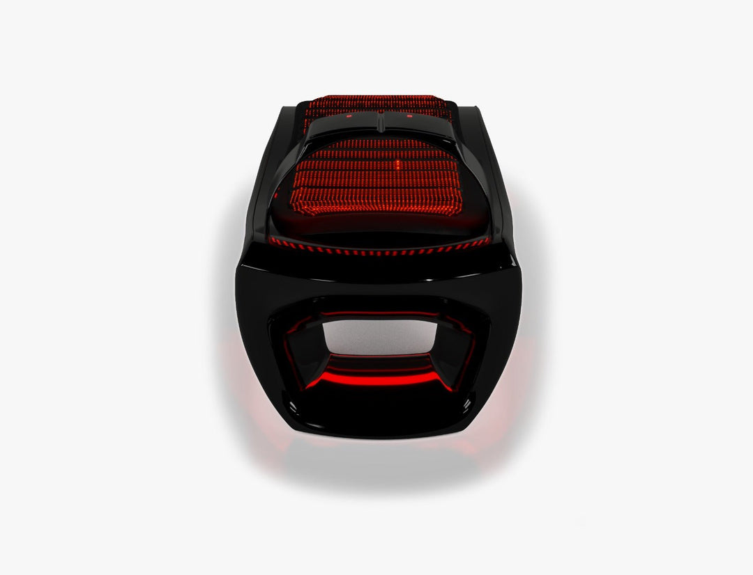 Vacuactivus red light therapy bed for home with sleek design and powerful red light panels