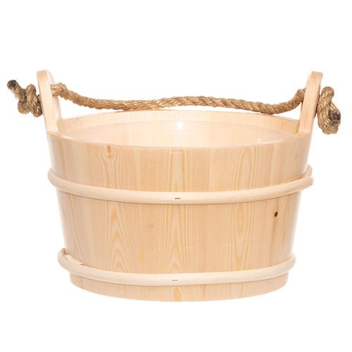 Rento 4Living Rope Handle Sauna Bucket - My Luxury Home Spa