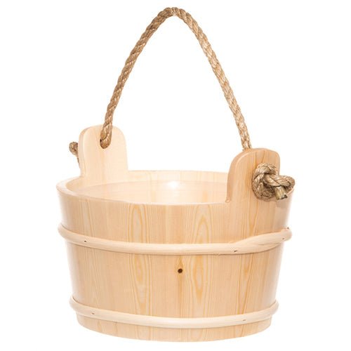Rento 4Living Rope Handle Sauna Bucket - My Luxury Home Spa