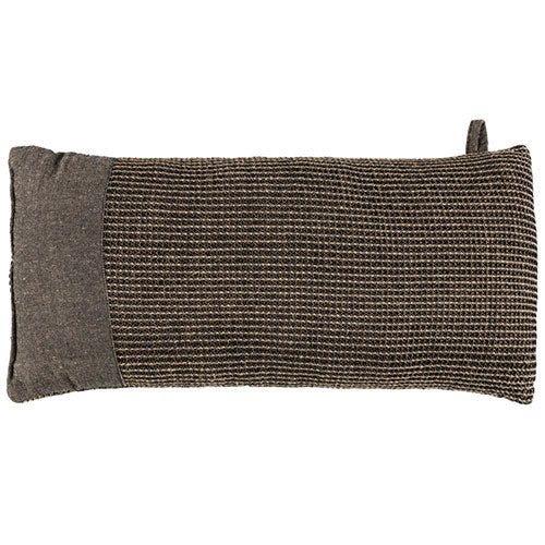 Rento Kenno sauna pillow in textured brown fabric for comfortable relaxation in saunas and spas