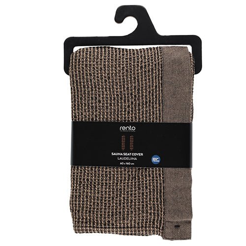 Rento sauna seat cover made from soft fabric for comfortable sauna use and easy maintenance