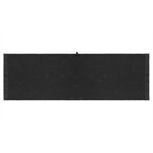 Rento sauna seat cover in black, designed for comfort and protection in your sauna experience