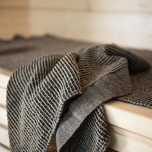 Rento Kenno seat cover for sauna made of soft fabric, ideal for comfortable sauna sessions