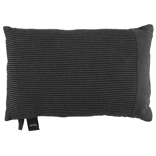 Rento Kenno XL sauna pillow in dark gray, designed for comfort and relaxation in sauna settings