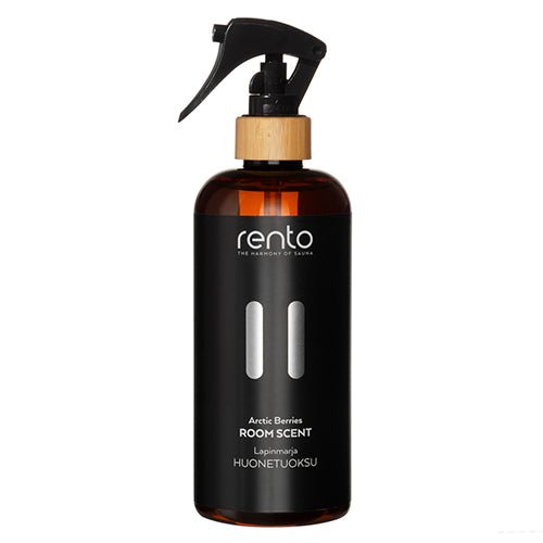 Rento Arctic Berries Room Scent in a spray bottle, ideal as a luxury room scent for sauna