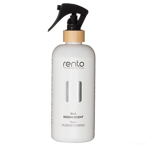 Rento Birch Room Scent Spray Bottle for Luxury Room Scent for Sauna with Bamboo Accent