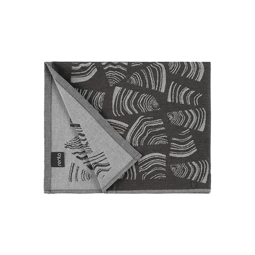 Rento Pino sauna seat cover with a stylish abstract pattern for comfort and elegance