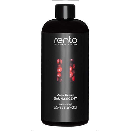 Rento sauna scent with Arctic Berries for a refreshing sauna experience