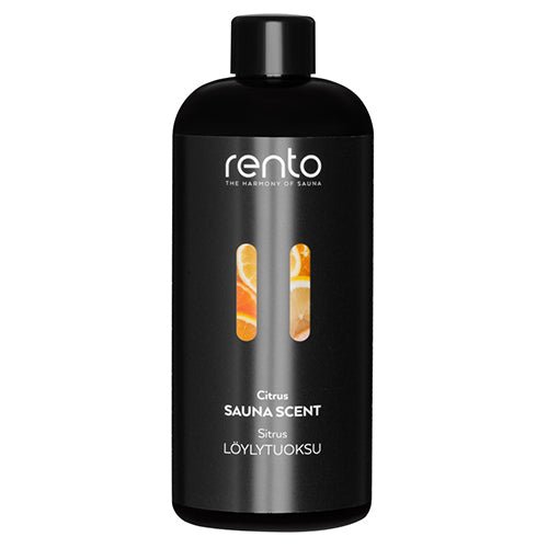 Rento sauna scent in citrus fragrance for a refreshing sauna experience