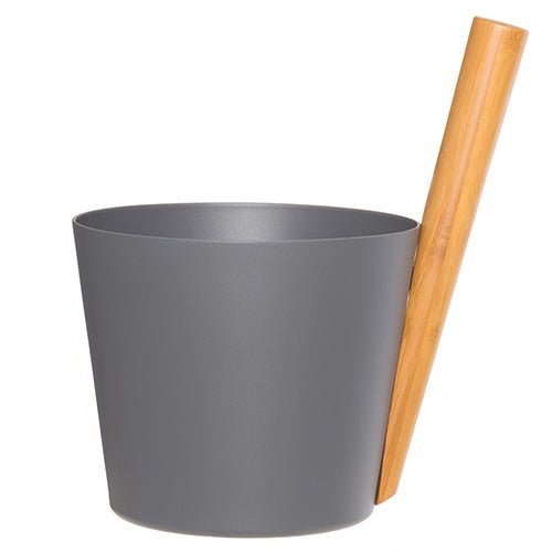 Rento Thermo Bamboo Straight Handle Sauna Bucket - My Luxury Home Spa