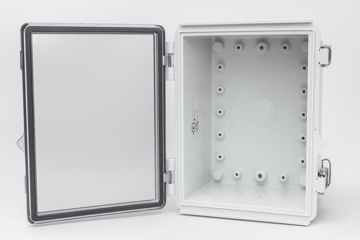 SaunaLife sauna control panel enclosure with sturdy design for reliable temperature control