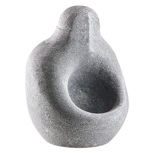 Hukka stone sauna oil diffuser accessory with smooth rounded design for sauna aromatherapy