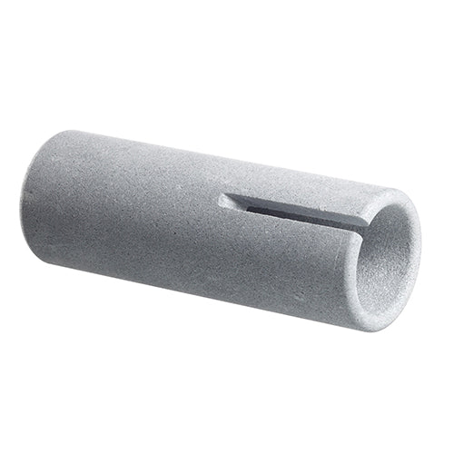 Hukka Finnish sauna sausage cooker stone tube accessory with hollow center and side slot for skewers
