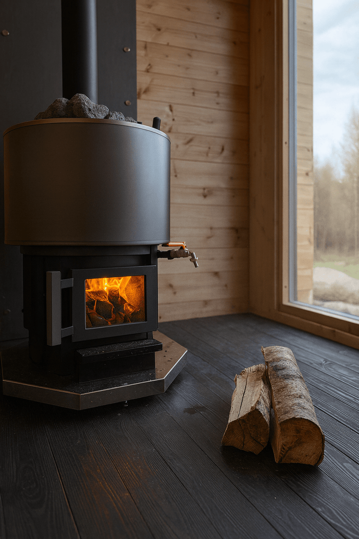 Narvi Luosto VS Wood - Burning Sauna Stove - My Luxury Home Spa