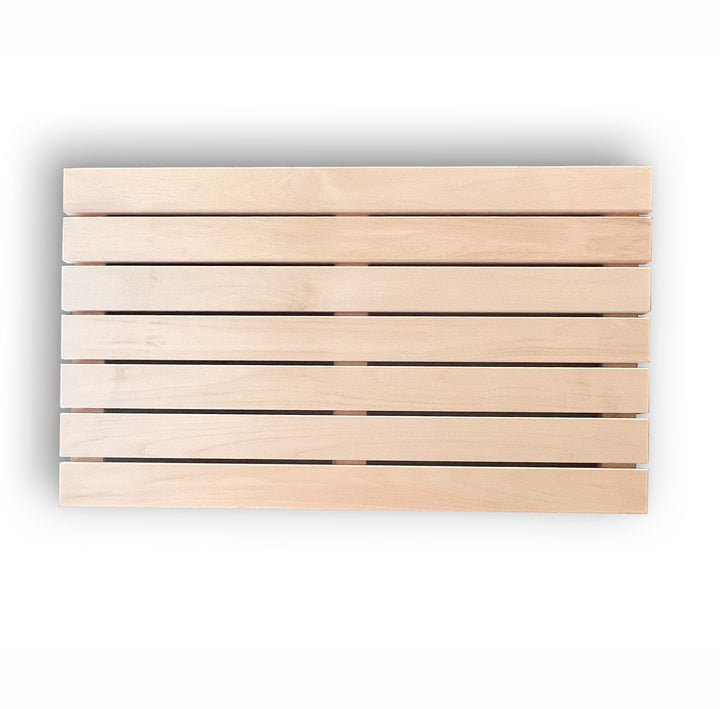 SaunaLife Model X7 floor replacement slats made from premium wood for sauna upgrades