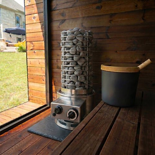 SaunaLife TITAN SL1 Portable Propane Gas Sauna Heater - My Luxury Home Spa