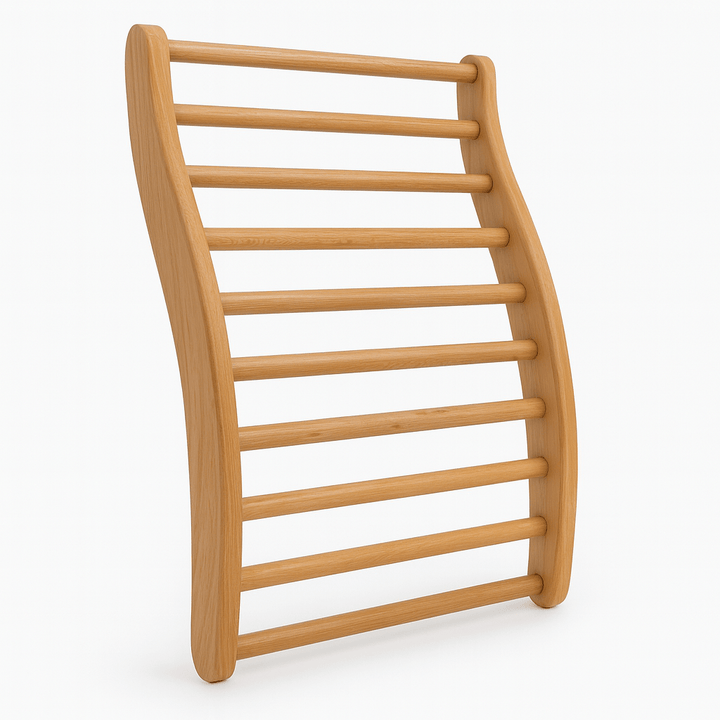 Finnmark Ergonomic Spa Back Support Wooden Accessory - My Luxury Home Spa