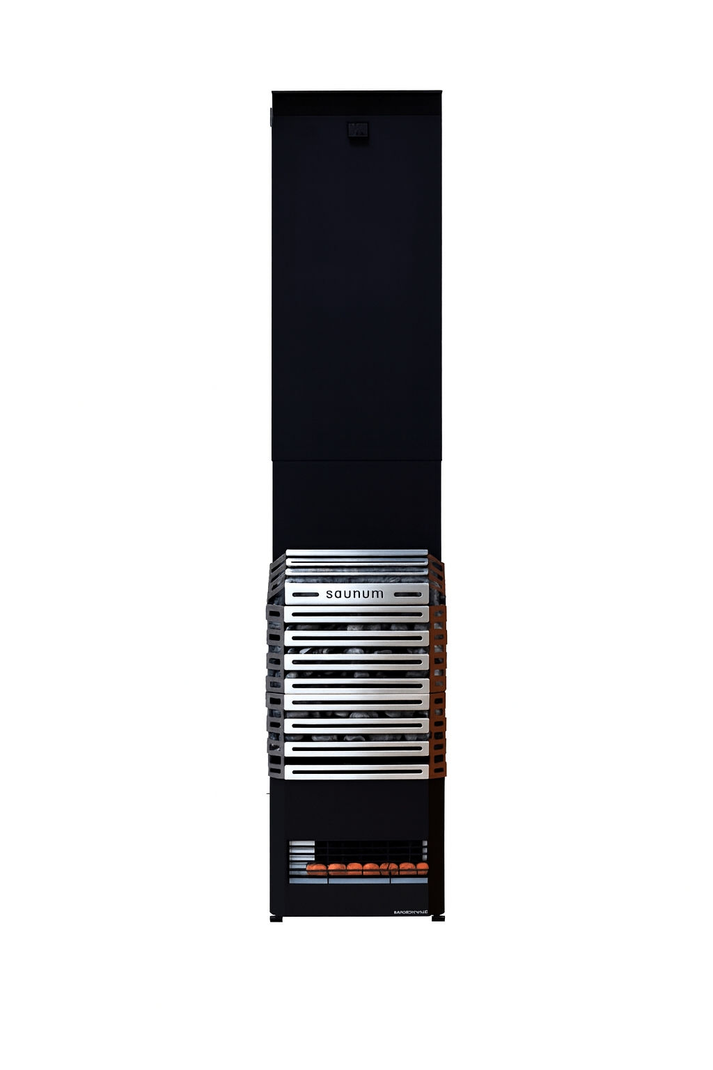 Saunum Air 7 sauna heater with sleek design and efficient heat distribution for optimal sauna experience