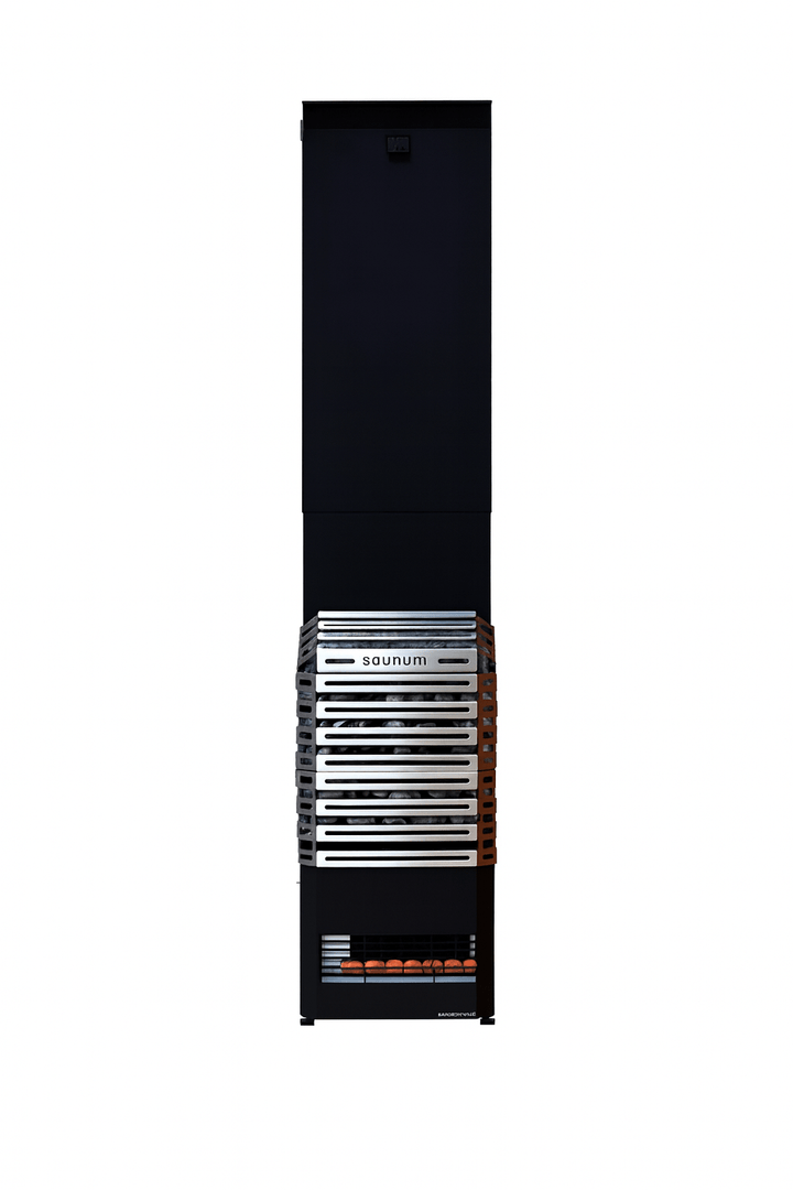 Saunum Air 7 6.4kW Sauna Heater with Climate Equalizer, Stainless Steel - My Luxury Home Spa
