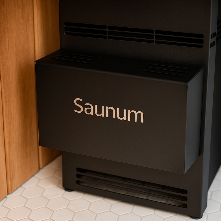Saunum Air Deflector for sauna designed to enhance heat distribution and comfort