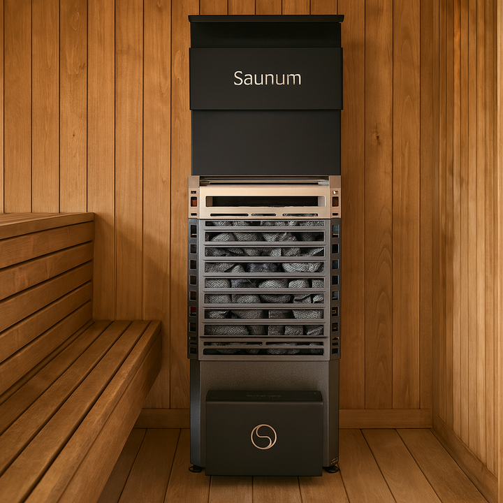 Saunum Air Deflector for sauna designed to enhance heat distribution and comfort in sauna spaces