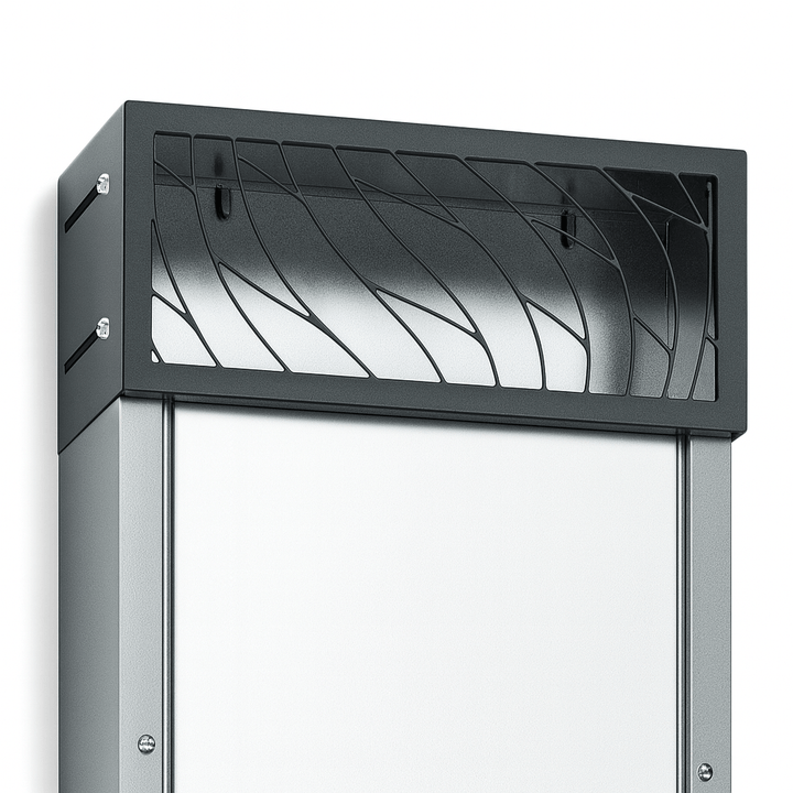 Saunum in-wall sauna temperature equalizer with sleek design for optimal heat distribution