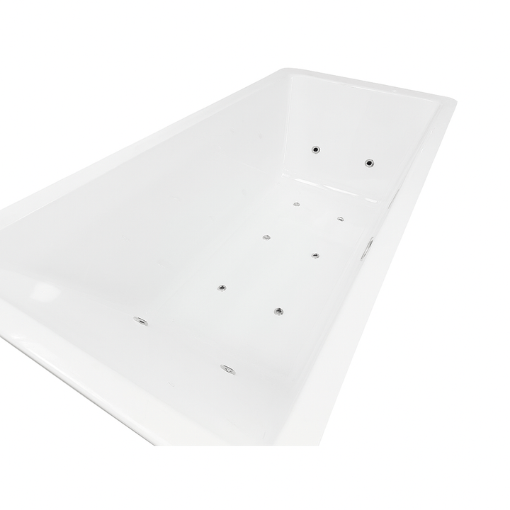 Sierra Spa Cold Plunge Pro in sleek white design with multiple massage jets for a refreshing experience