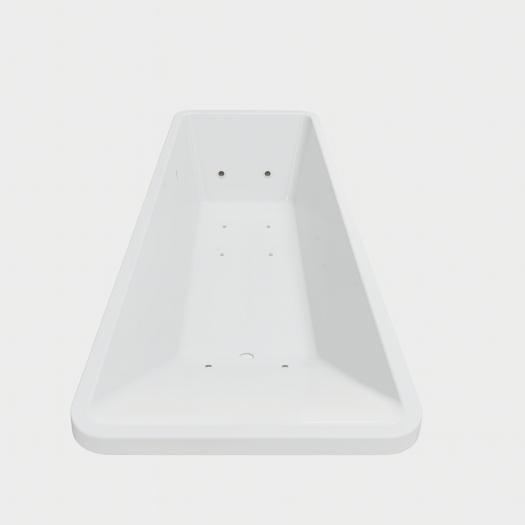 Sierra Spa Cold Plunge Pro white cold plunge tub with ergonomic design and built-in jets