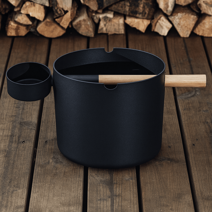 SaunaLife Modern Scandinavian Sauna Accessory Trio - My Luxury Home Spa