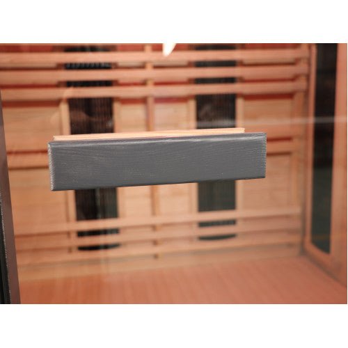 SunRay Logan 2 - Person Modern Outdoor Infrared Sauna - My Luxury Home Spa