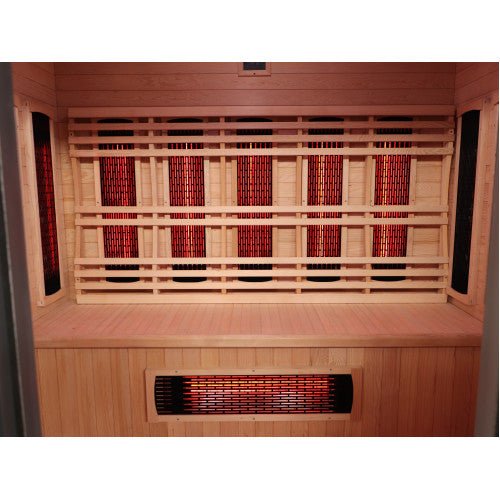 SunRay Pacific 4 - Person Modern Outdoor Infrared Sauna - My Luxury Home Spa