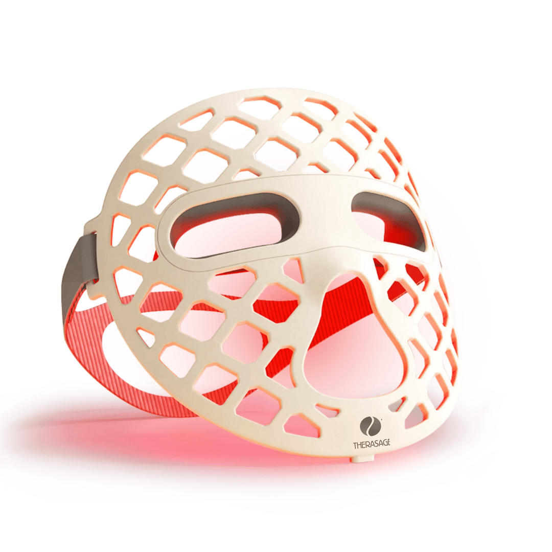 TheraGlow Mask2Go+™ LED Light Therapy Face Mask - My Luxury Home Spa