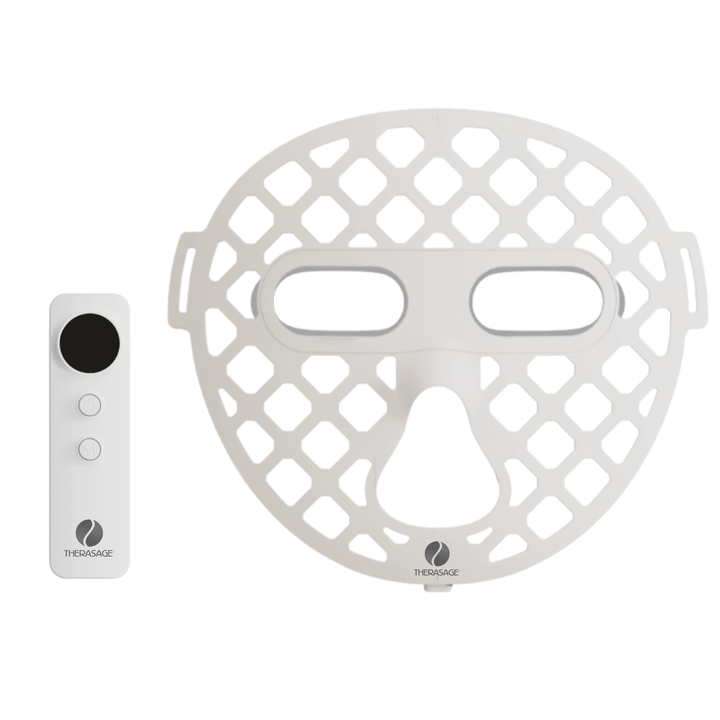 TheraGlow Mask2Go+™ LED Light Therapy Face Mask - My Luxury Home Spa