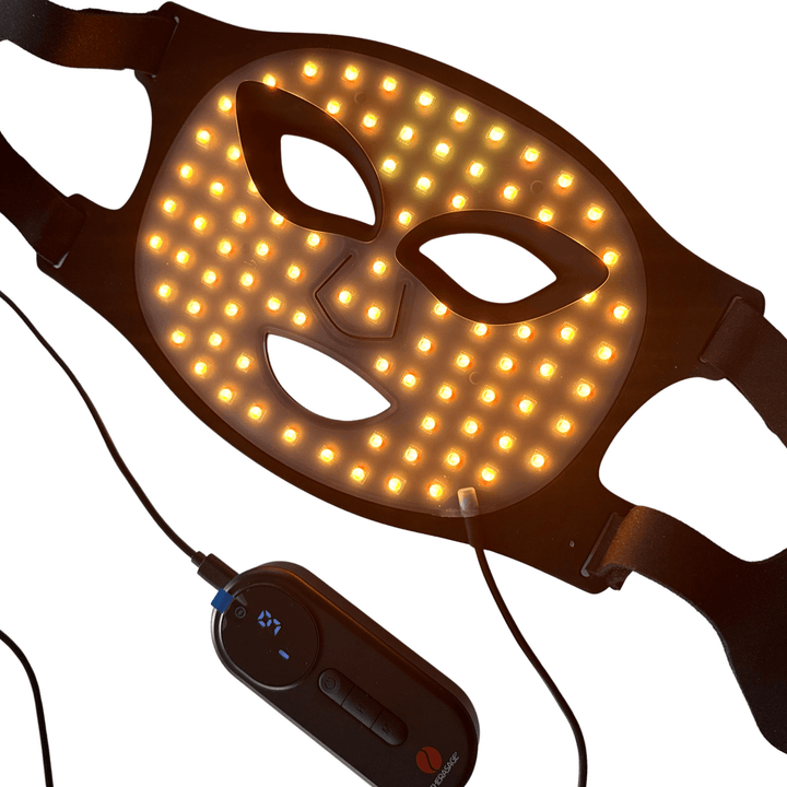 TheraGlow Mask2Go™ Red Light Therapy LED Face Mask - My Luxury Home Spa