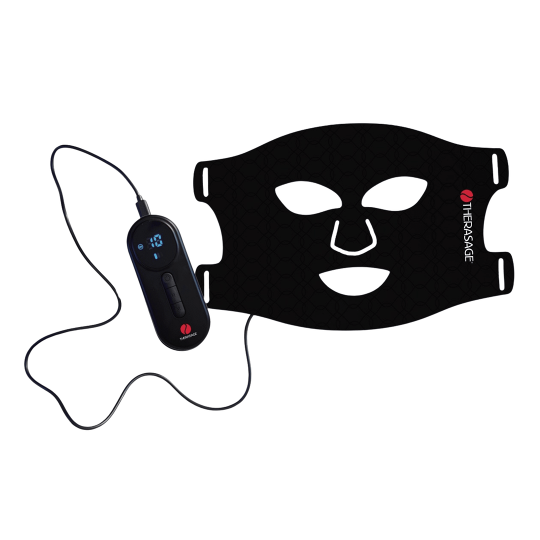 TheraGlow Mask2Go™ Red Light Therapy LED Face Mask - My Luxury Home Spa