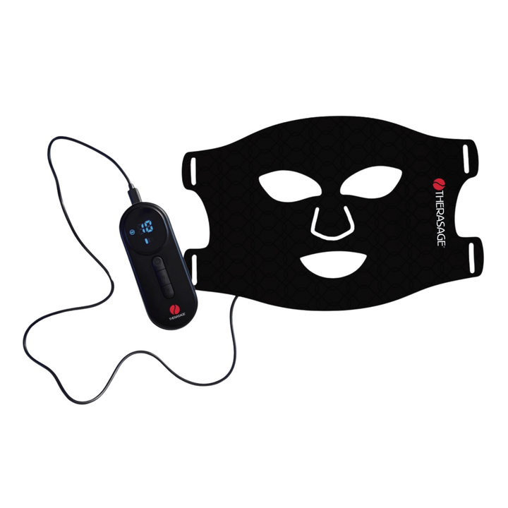 TheraGlow Mask2Go™ Red Light Therapy LED Face Mask - My Luxury Home Spa